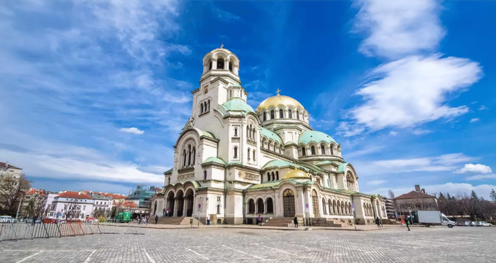 Skopje To Sofia St. Alexander Nevsky cathedral