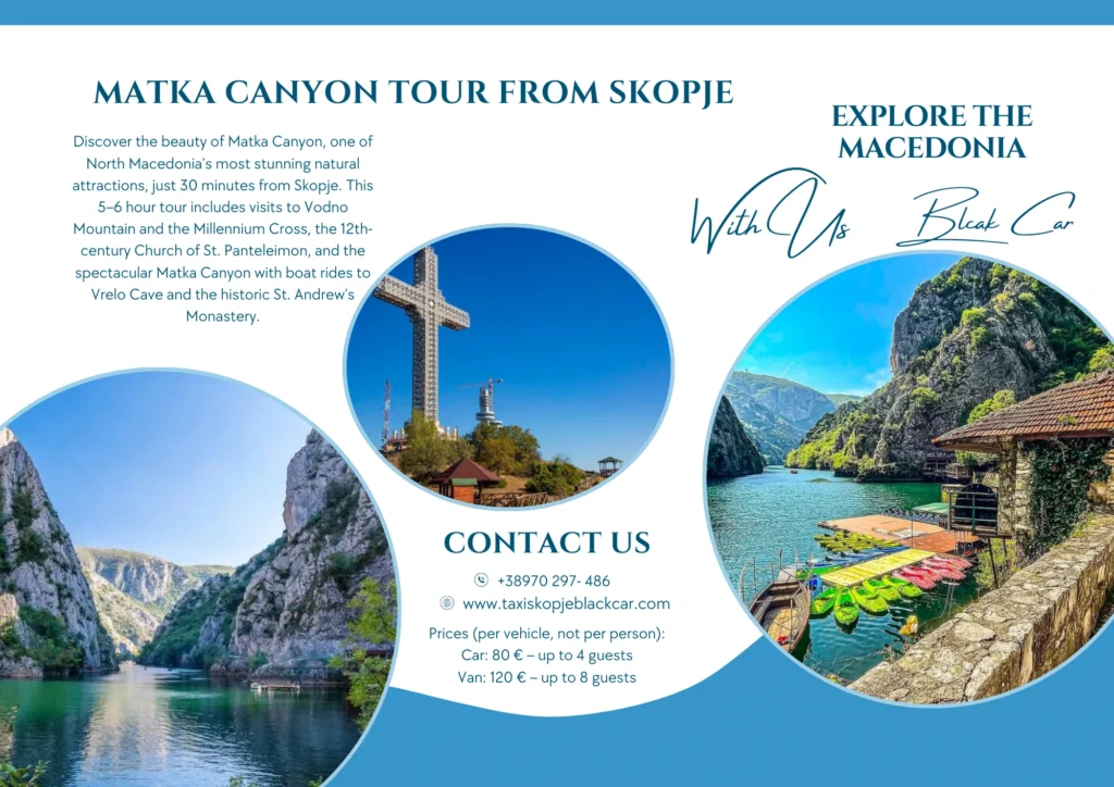 Skopje Tours And Transfers from Skopje with us